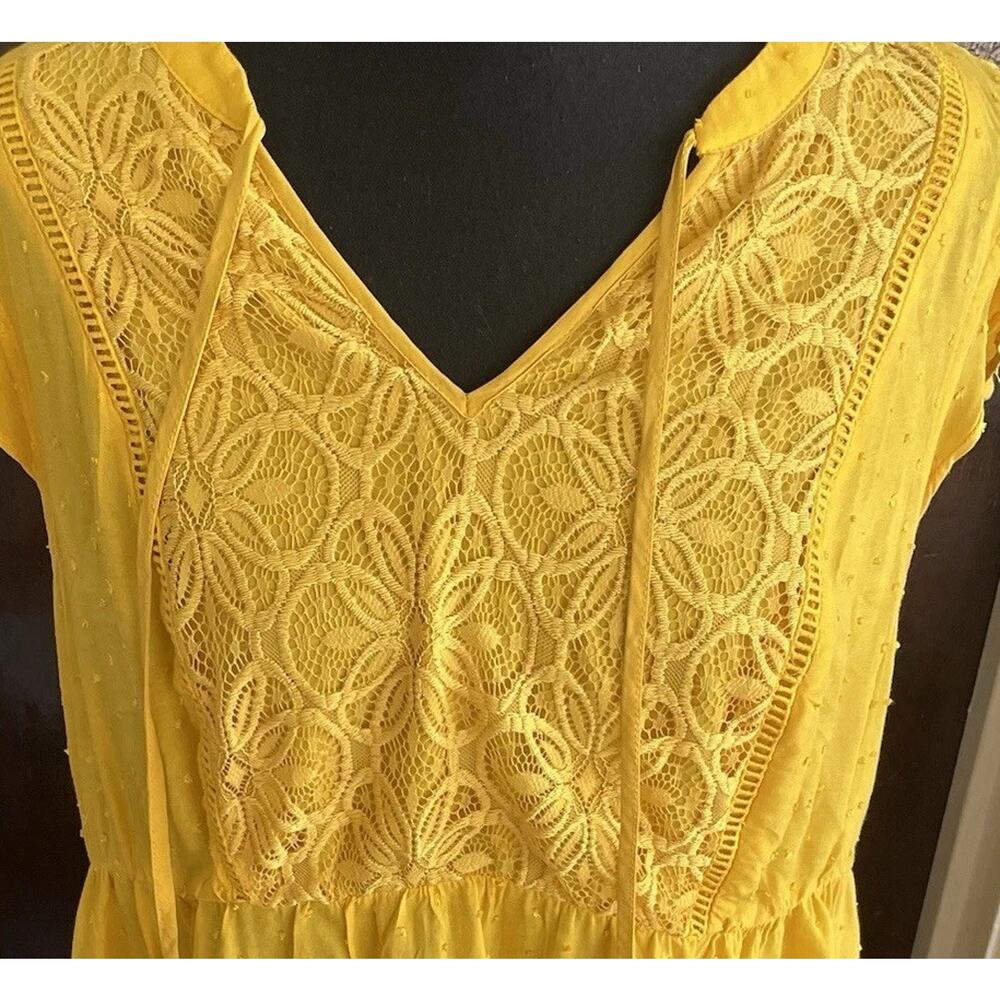 TORRID Tunic Top Yellow - Picture 3 of 10